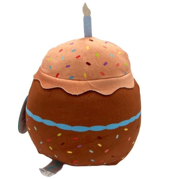 Squishmallows 8” Haninia the Chocolate Birthday Cupcake, NWT - Picture 2 of 3